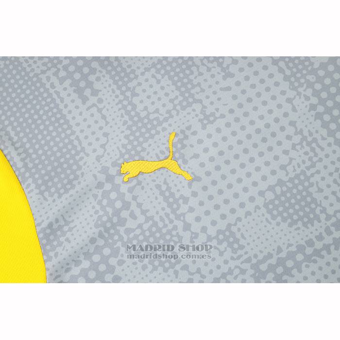 Chandal del Borussia Dortmund Manga Corta 2025-2026 Gris - Pantalon Corto
